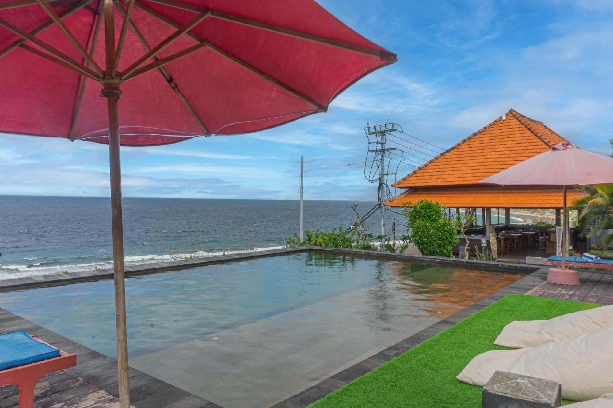 Manta Cottages With Sea View Batununggul Екстер'єр фото
